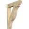 Ekena Millwork Funston Slat Rough Sawn Outlooker, Douglas Fir, 8"W x 38"D x 46"H OUT08X38X46FST06RDF - alternate 1